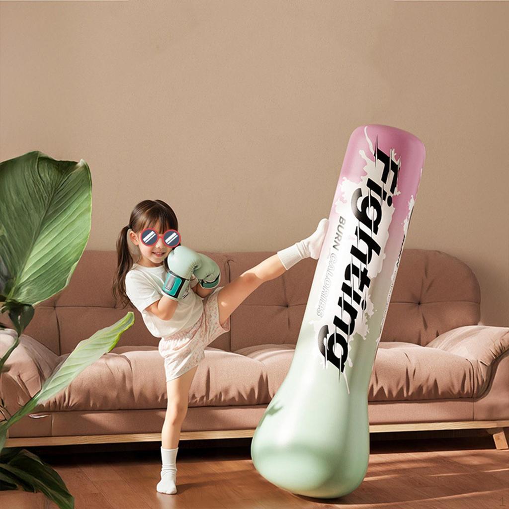 Kids Punching Bag Boxing for Bouncing Back Cool Equipment Home Train Karate