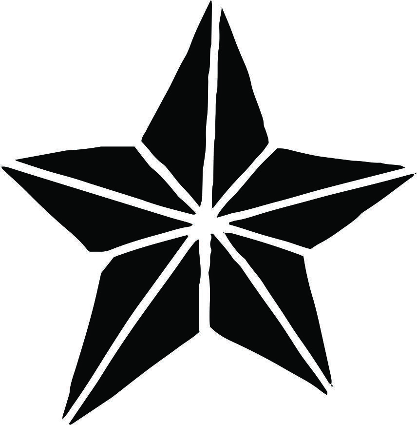 Printtoo Crafting Square Star Pattern Diary Card Коричневый деревянный резиновый штамп Block-2 x 2