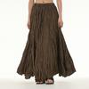 Fluttering Draping Pressed Wrinkled Half-body Skirt Plus Size Women's Skirt Loose Oversized Swing Skirt
