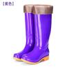 rain shoes women's medium tube waterproof high tube non-slip rain boots women's short tube adult warm cotton low tube water shoes women
