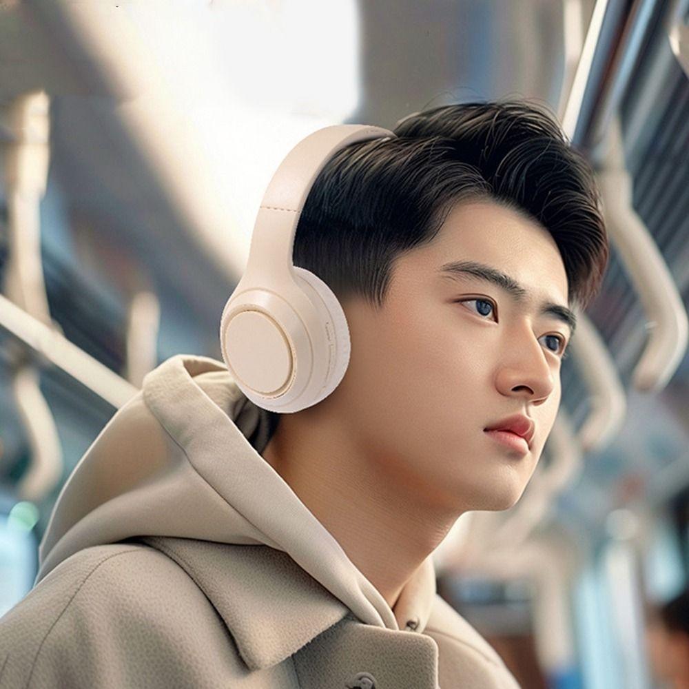 Bluetooth 5.3 Wireless Bluetooth Headphones Foldable Design Sports Gaming Earphones Office