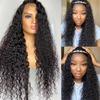 Front lace wig, European and American wig, women's African small curly long curly hair with a whole chemical fiber headgear.