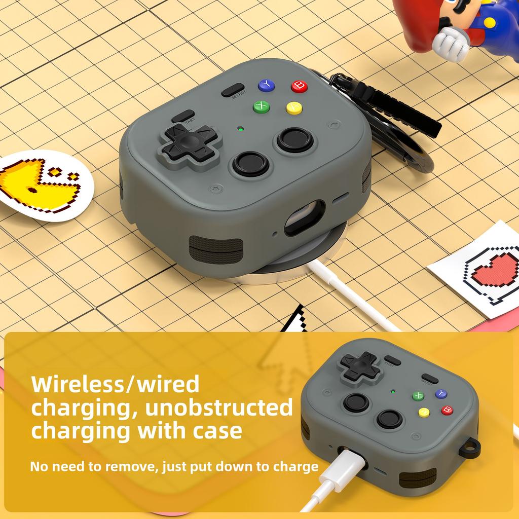 Applicable Airpodspro2 Protective Case Hard Case All-inclusive Apple 4th Generation Earphone Case Airpodspro3 Protective Case