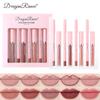 Dragon RaneeLipline Pen+lip Gloss Waterproof Cup Lipstick Drawing Lip Matte Fog Surface Pen Four Sets of Four Sets