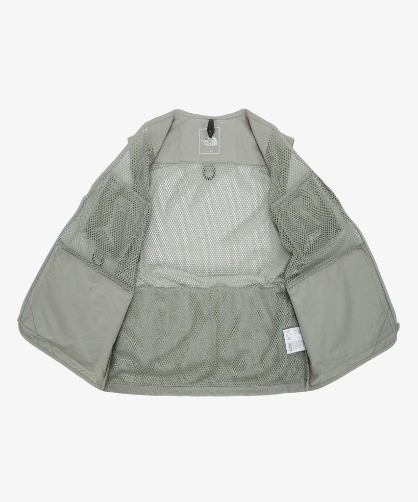 The North Face Nv5Vs01B Men'S Exploring Mesh Vest Slate Khaki