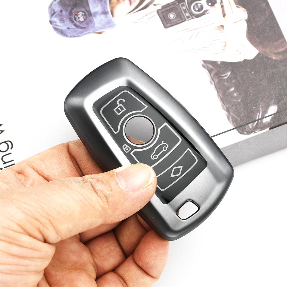 For BMW X1 X3 X4 X5 X6 F07 F01 F01 F25 F31 F10 F20 F30 F15 F16 1 3 5 7 Series Auto Shell Fob Keyless Car Remote Key Case Cover