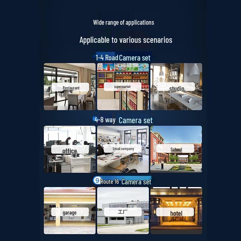 Hikvision 4MP Full-Color PoE Surveillance Camera CN plug (adapter included)