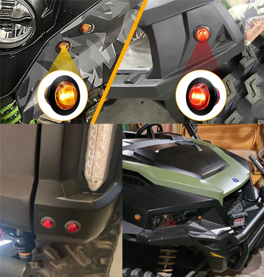 Универсальный комплект для квадроцикла UTV, разрешенный для дорог общего пользования, Совместим с для Polaris RZR Yamaha Rhino