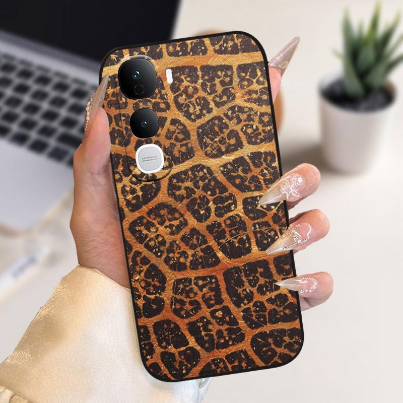 Для Vivo Y400 Pro Y400Pro 5G Чехол Стильный Мягкий ТПУ Силиконовый Задняя Крышка Бампер Для Vivo Y400 4G 5G Чехол для Телефона V2506 Защитный Чехол