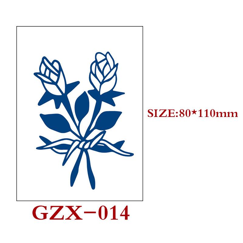 Травяная полуперманентная наклейка-тату, Полуперманентная наклейка-тату, Водостойкая, Потостойкая татуировка