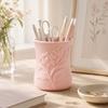 Multi Functional Storage Box 3D Printed Pen Holder Light Luxury Flower Vase  Desktop Decoration