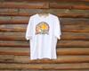Vintage Toronto Canada Loon with Maple Leaf Souvenir Nature White T-Shirt Adult Size Large
