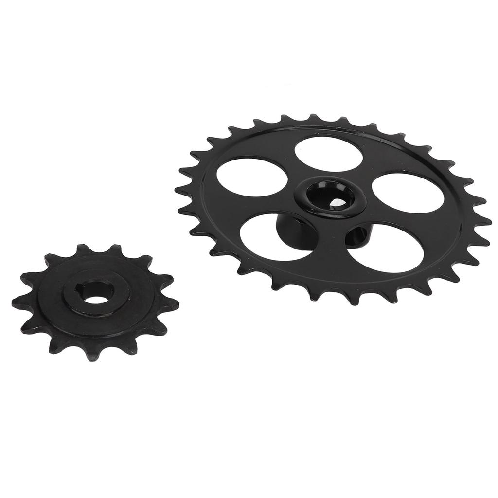 410 28T Sprocket 13T Sprocket Kit Carbon Steel Sprocket Accessory for DIY ATV Motorcycle Bicycl