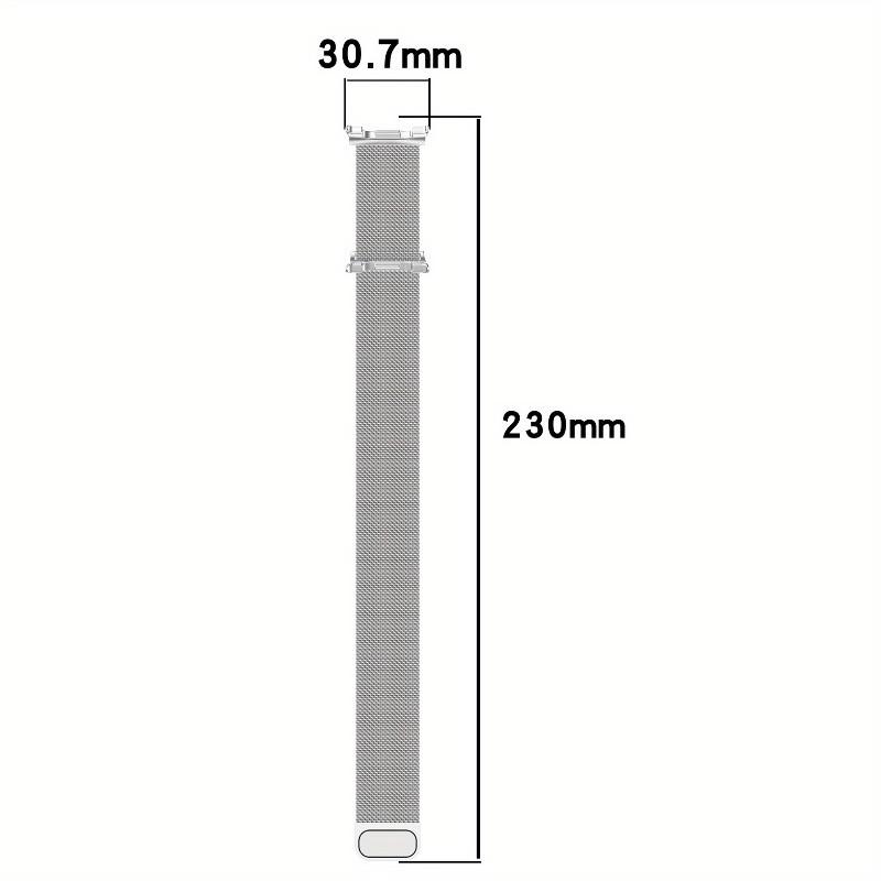 2pcs TPU Shell + 2pcs Metal Magnetic Strap for Samsung Galaxy Watch 8 40/44mm Watch 8 Classic 46mm