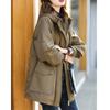 Jacket Women's Jacket Winter Plus Velvet Warm Temperament Hooded Cotton Loose Jacket