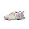 Li Ning Youth  Childrens Glow In The Dark Shock Absorbing Rebound Casual Shoes Kids Shoes Pink Gray YKCT108-2