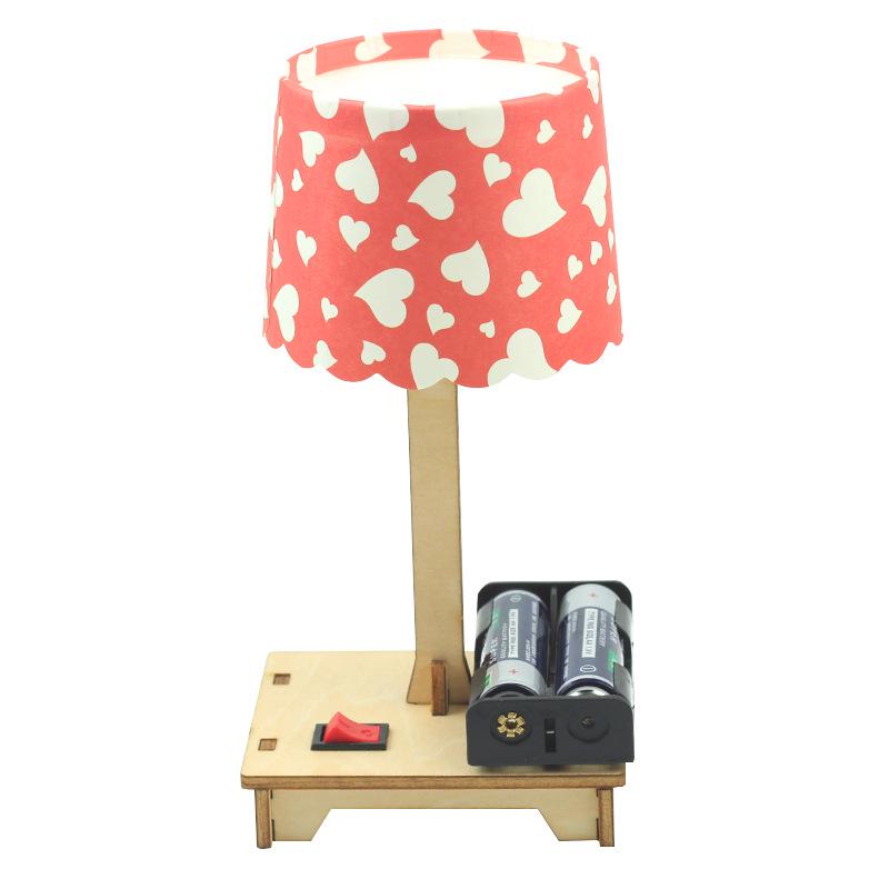 DIY Science Table Lamp Kit for Elementary Students - Handmade Physics Experiment Teaching Aid