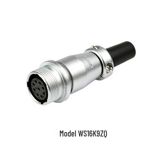 WEIPU WS16 Air Mating Circular Connector, 2-10 Pin.