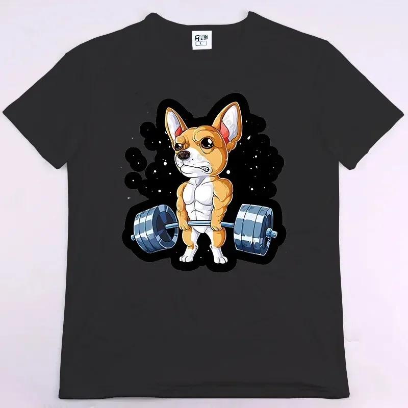 DONUT GIVE UP Donut Fitness Funny Gym Rat Bodybuilding Crewneck Shirt Casual Short Sleeve Oversized
