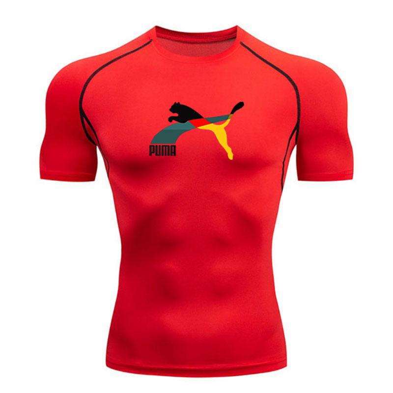 Men's Quick Dry Compression Athletic T-Shirt Stretchy Breath
