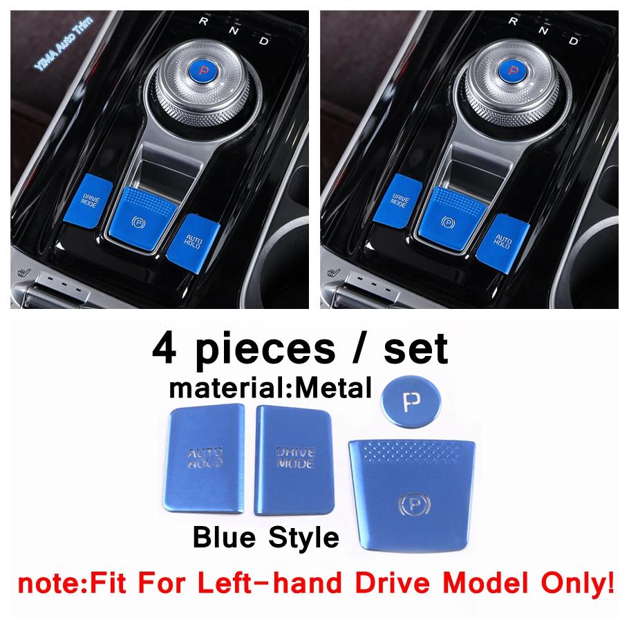Interior Button Decoration Sequin Cover Sticker Trim Garnish Molding For Kia Carnival KA4 - 2024 Modification Accessories
