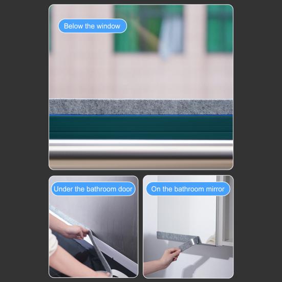 4M/Roll Окно Стекло Абсорбирующая Наклейка Войлок Окно Конденсат Влагопоглотитель Лента Самоклеящаяся