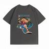 One Piece Straw Hat Crew Luffy Zoro Usopp Print T-Shirt Casual Short Sleeve Cotton Anime Streetwear Unisex's T-Shirt