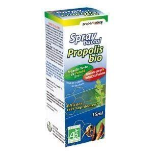 Propos' Nature Apithérapie Spray Buccal Propolis Verte du Parana Bio 15ml