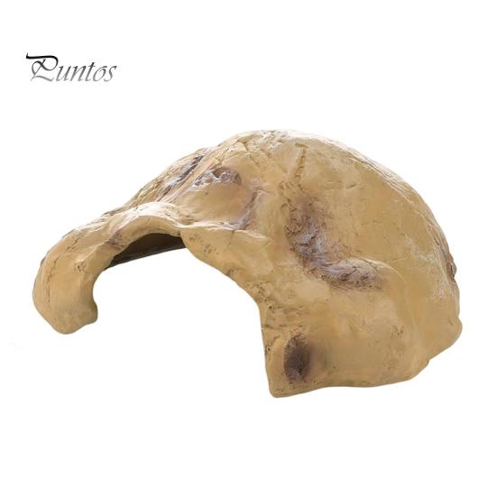 Компактный износостойкий мелкозернистый укрытие для черепах, пещера для укрытия черепах, аквариумное украшение, резервуар для хранения