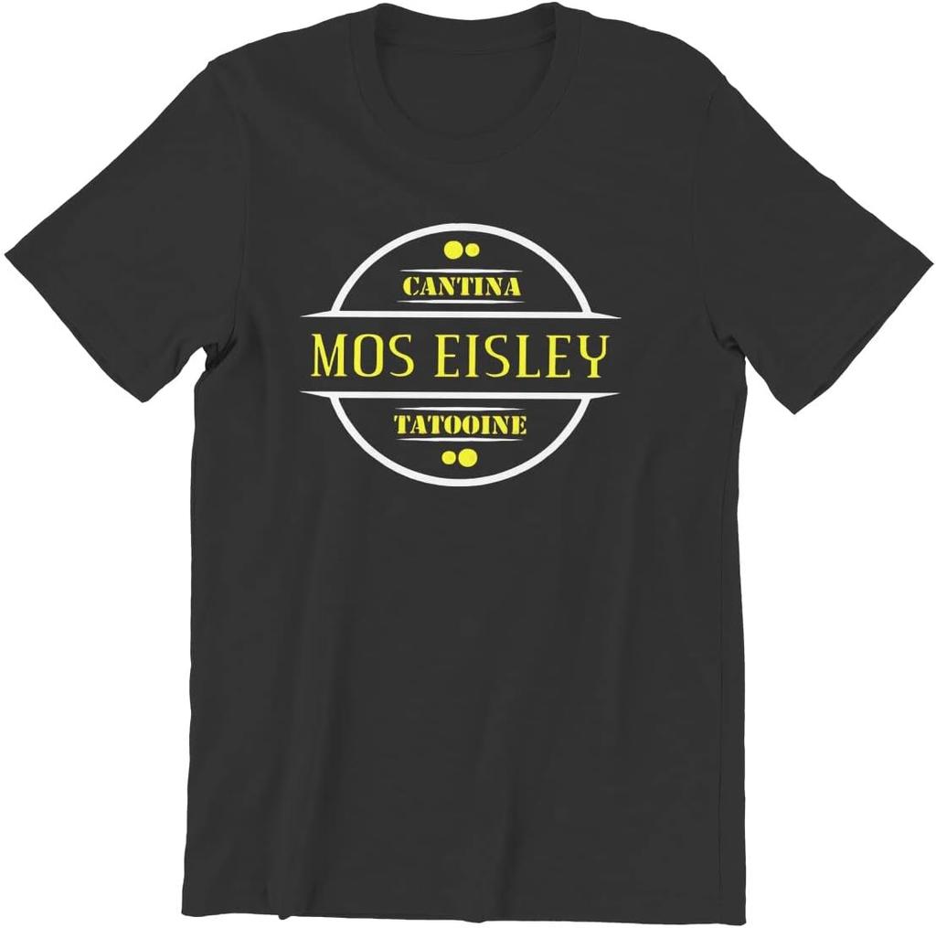 Men Mos Eisley Cantina Tatooine T Shirts Two Suns 100% Cotton Clothing Funny Short Sleeve Crew Neck Tees Gift Idea T-Shirt