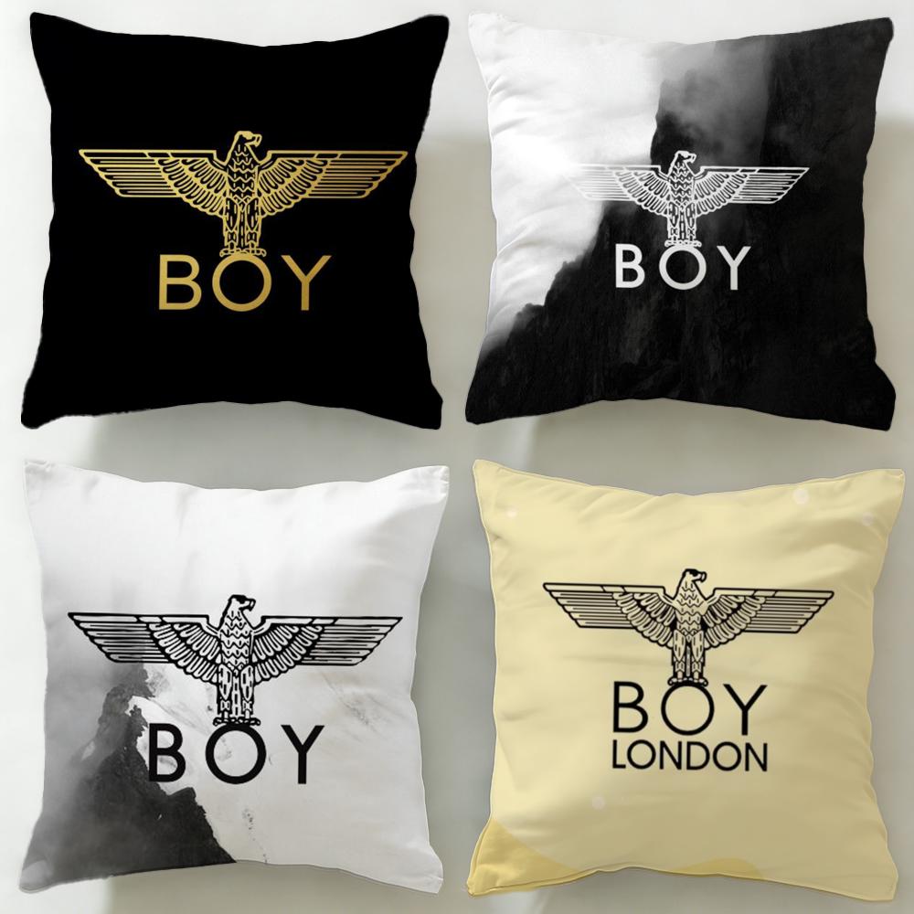 Классический модный бренд BOY LONDON Наволочка Мягкая Легко стирается Подушка Универсальная для Дивана Кровати Путешествий и Офиса