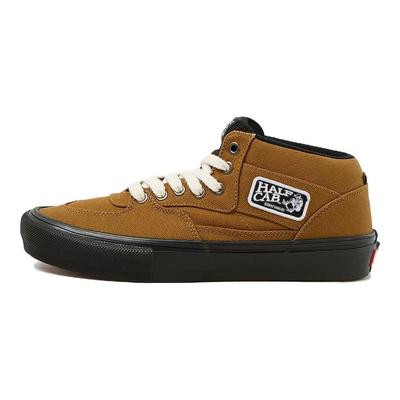 Skate Half Cab Duck золотисто-коричневые мужские кроссовки черные VN0007PG11D