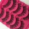 5 Pairs Long Cosmetic Natural Thick Soft Black False Fake Eyelashes Eye Lashes Extension Handmade