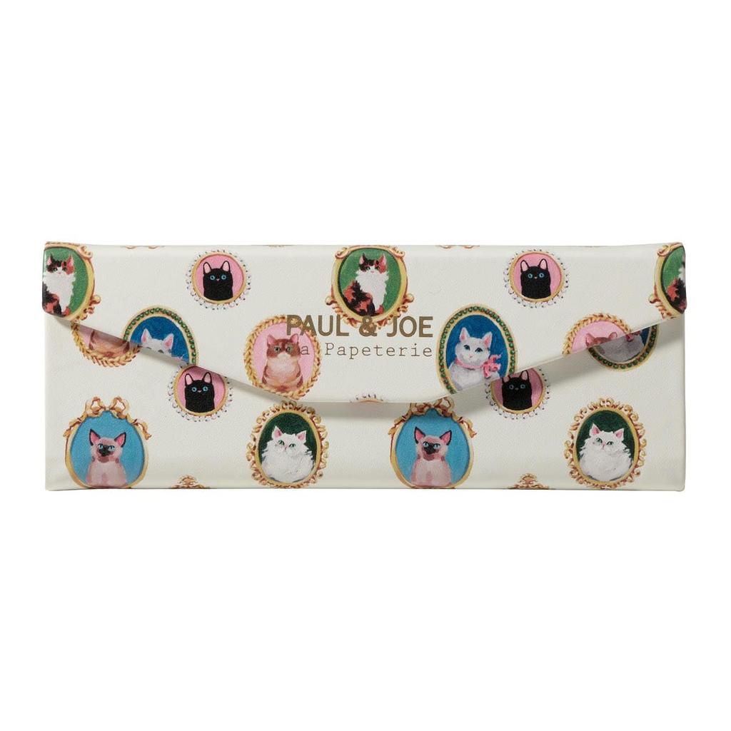 Marks PAJ-GS14-WH Тонкий чехол для очков, Paul & Joe La Puppetry Cat Камео
