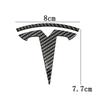 Для Tesla Model 3 Mode Y Сплав Цинка Автомобильная Наклейка Логотип на Передний Капот Стиль Эмблема на Задний Багажник Авто Кузова с Радианом Аксессуары