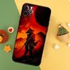 Аниме Японский Самурай Чехол для Телефона Для iPhone 17 17Air 16 15 14 13 11 12 Pro Max 12 13 Mini 16E Ударопрочный Чехол