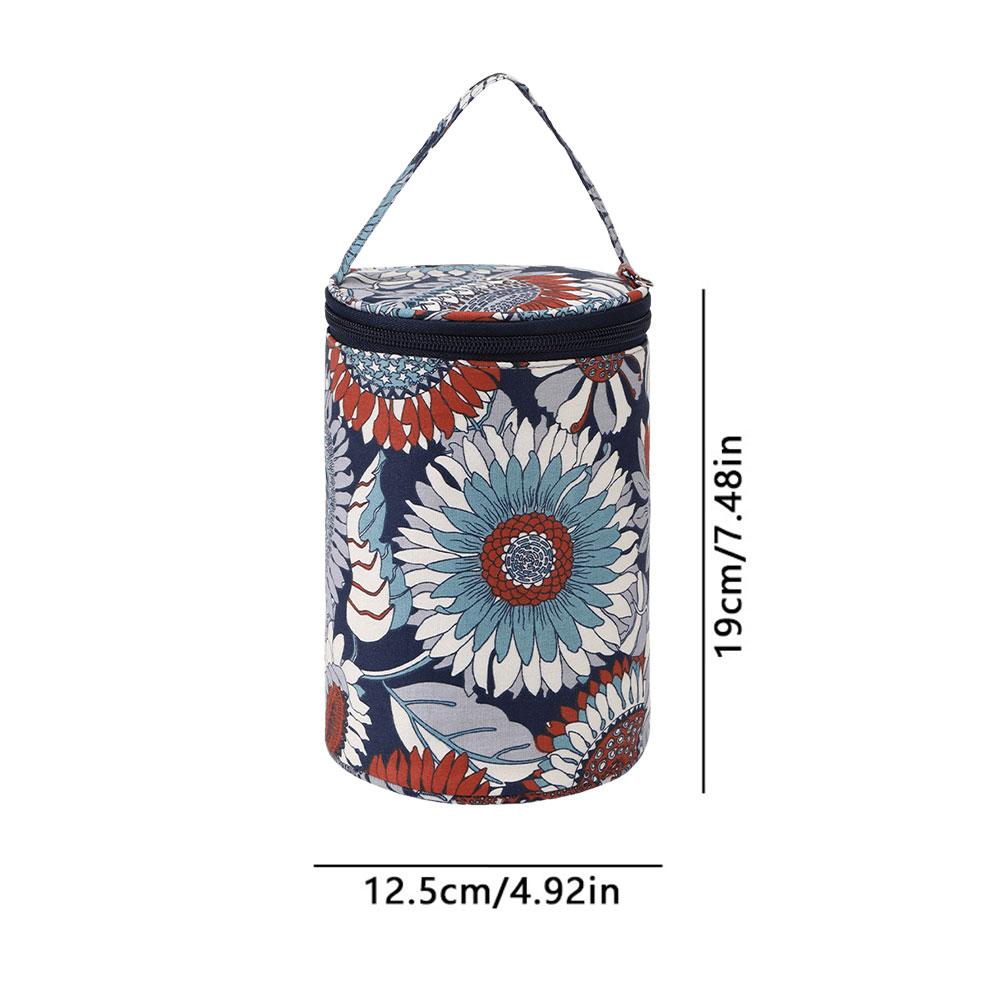 Сумка для вязания крючком, большая емкость, швейные иглы, сумка из ткани Оксфорд, вязальные спицы, сумка-органайзер для вязания крючком, сделай сам, ремесло