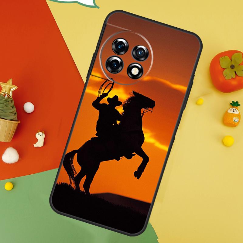 Ковбойский задний чехол для OnePlus 15 13R 13 13T 12 12R 11 10 10T 8T Nord CE 5 2 3 4 Lite N20 N30