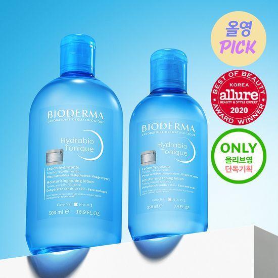 Bioderma Тоник Hydrabio 500мл специальный (+ 250 мл тонера в комплекте)