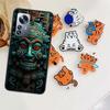 Aztec Maya Stone Phone Case For Xiaomi Poco X7 F6 F5 Pro F7 14 Ultra Mi 15 11 Lite F3 M6 M5S M4 11T 10T Pro Cover Capa
