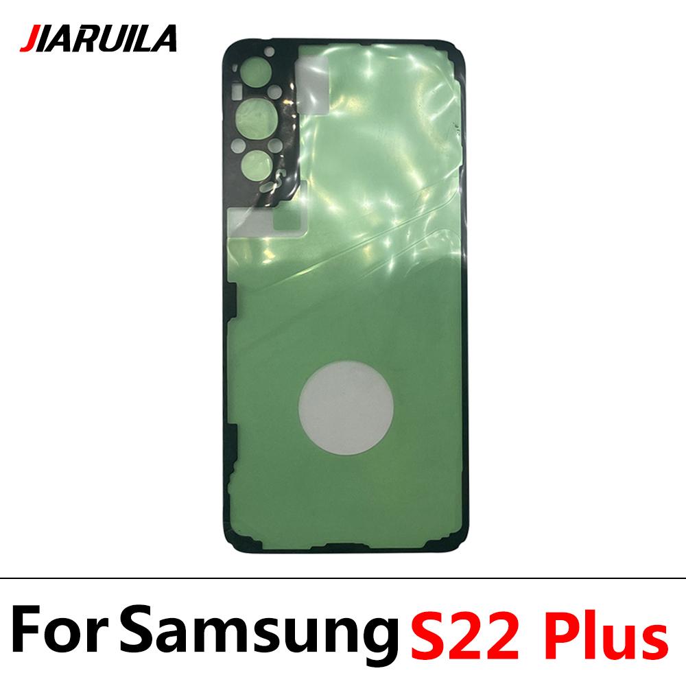 Клейкая наклейка на заднюю крышку для Samsung S20 S21 S22 S23 S24 Plus Ultra, водонепроницаемая наклейка на заднюю крышку