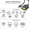 Mini DP To DVI Adapter Cable 1080p Conversion Cable Compatible For Computer Notebook Monitor