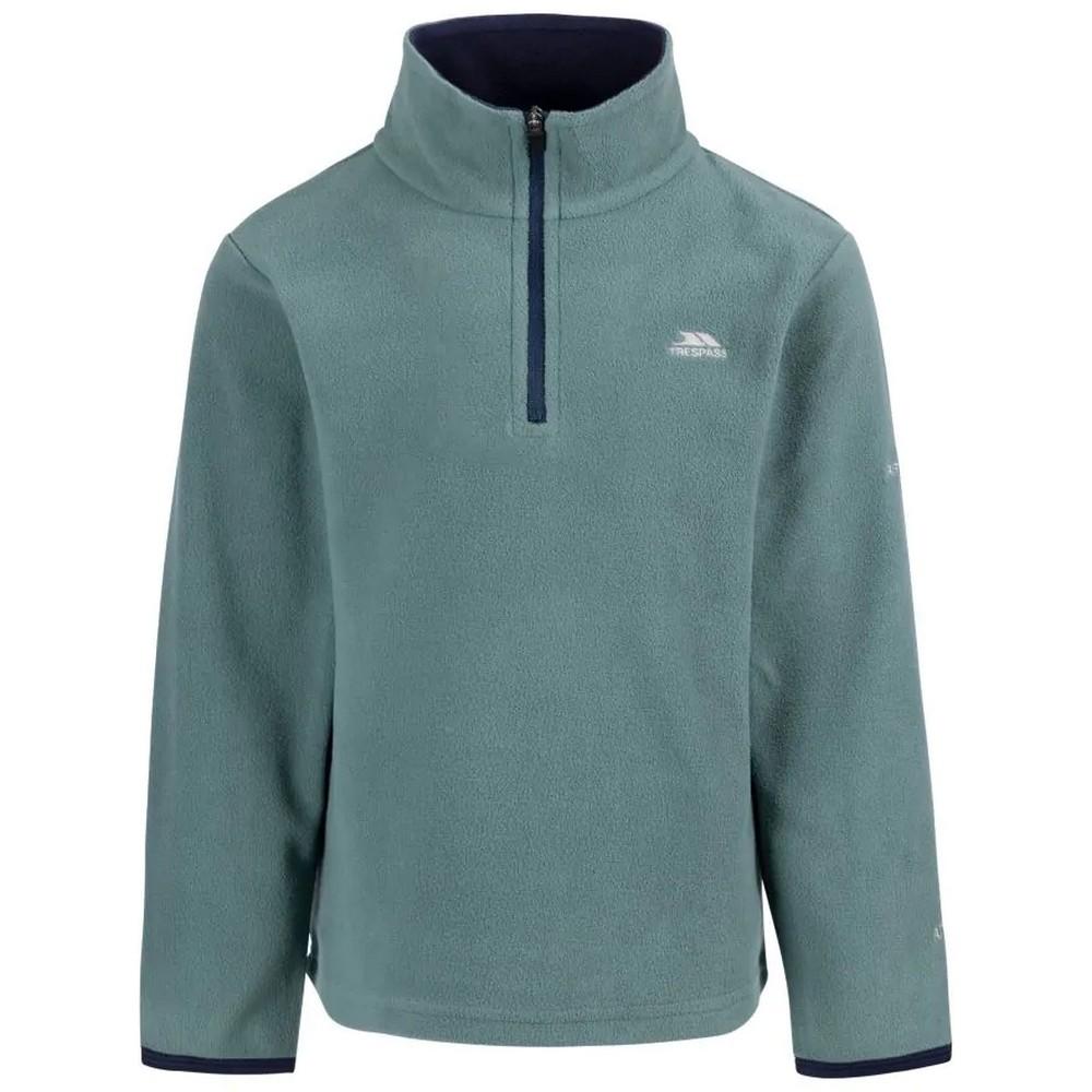 Childrens Boys Etto Half Zip Fleece Top