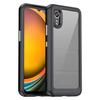 For Samsung Galaxy Xcover7 Phone Case WANLONFENG XC Series TPU Acrylic Cover with Tempered Glass (Big Lens Hole)