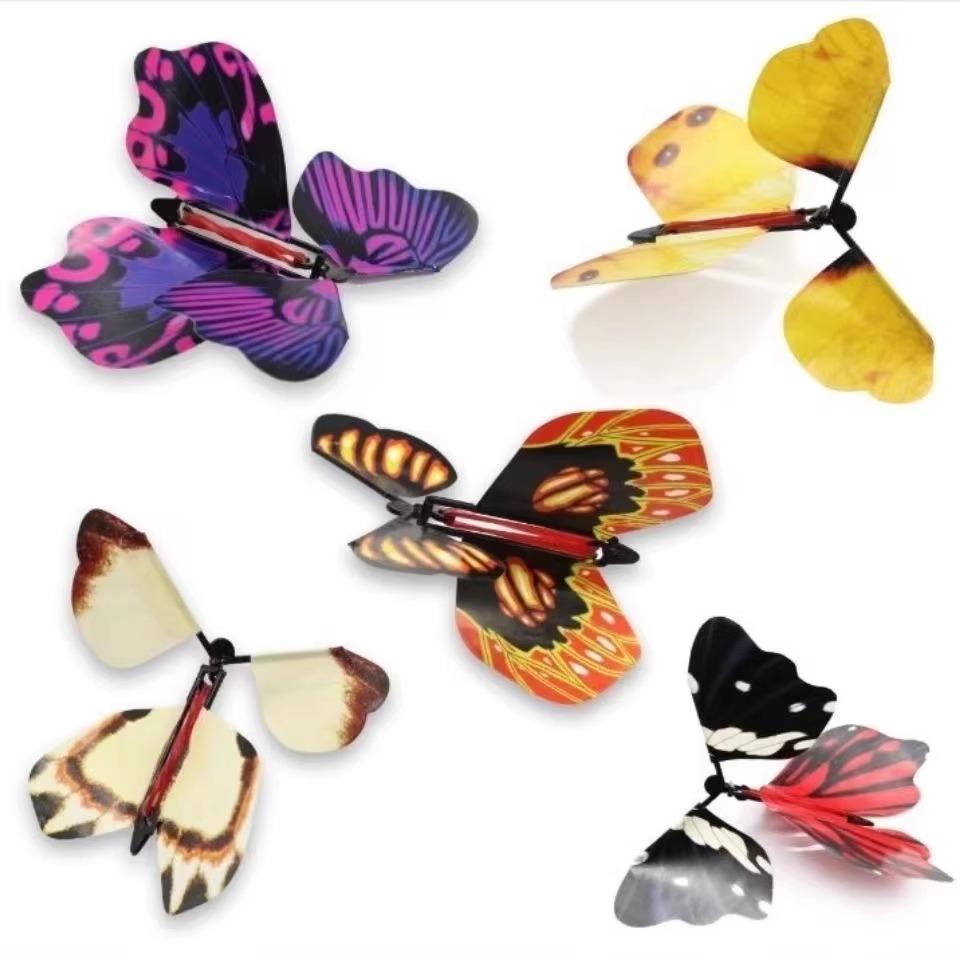 DIY Flying Butterfly Prank Toy - Interactive Parent-Child Craft & Gift