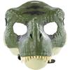 Halloween Dragon Dinosaur Mask Open Mouth Latex Horror Dinosaur Headgear Dino Mask Party Cosplay Costume Scared Mask CDN