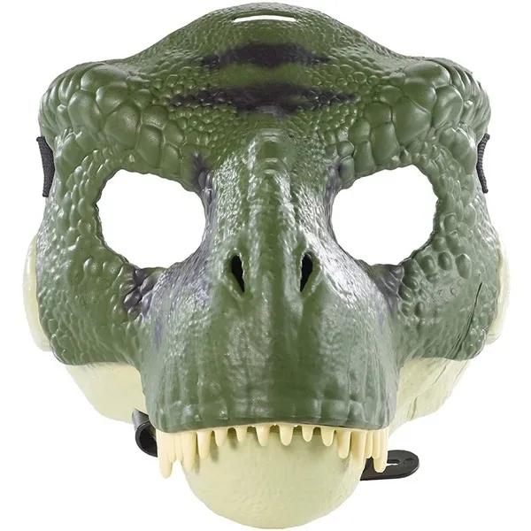 Halloween Dragon Dinosaur Mask Open Mouth Latex Horror Dinosaur Headgear Dino Mask Party Cosplay Costume Scared Mask CDN