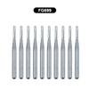 10Pcs/Box WellCK FG Dental Carbide Burs Dia 1.6mm For High Speed Tungsten Steel Burs FG330 FG556 FG245 FG34