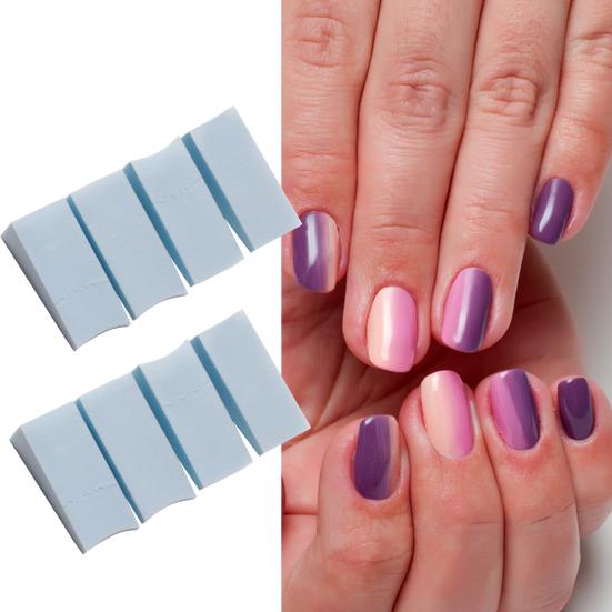 Многоразовые мягкие косметические инструменты для ногтей, клиновидная мягкая губка