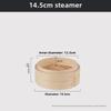 "Handmade Bamboo Steamer for Home & Commercial Use - Ideal for Steamed Buns"
